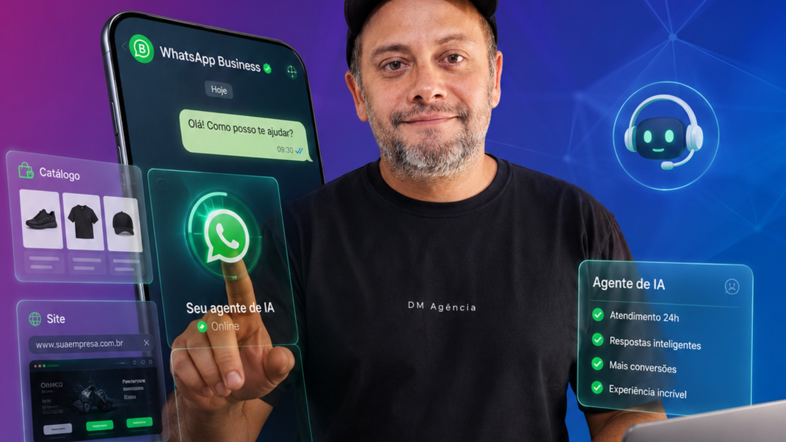 WhatsApp Business com Agente de IA: o que muda no atendimento das empresas?
