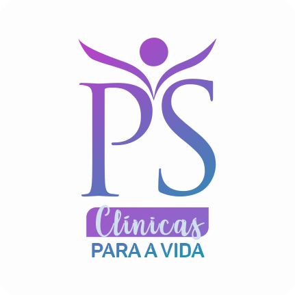 Logotipo da PS Clínicas para a Vida, cliente atendida pela DM Agência em comunicação estratégica e presença digital