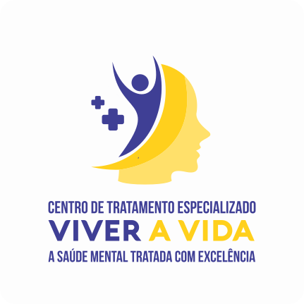 Logotipo da Clínica Viver a Vida, cliente atendida pela DM Agência em site, comunicação e posicionamento digital