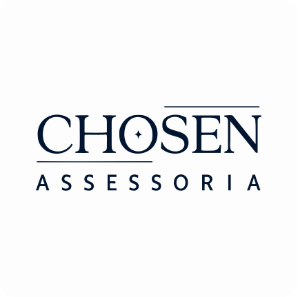 Logotipo da Chossen, cliente atendida pela DM Agência em comunicação visual e presença de marca